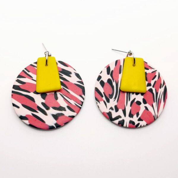 Pendientes Animal Print - Estilo salvaje y artesanal único - Imagen 2