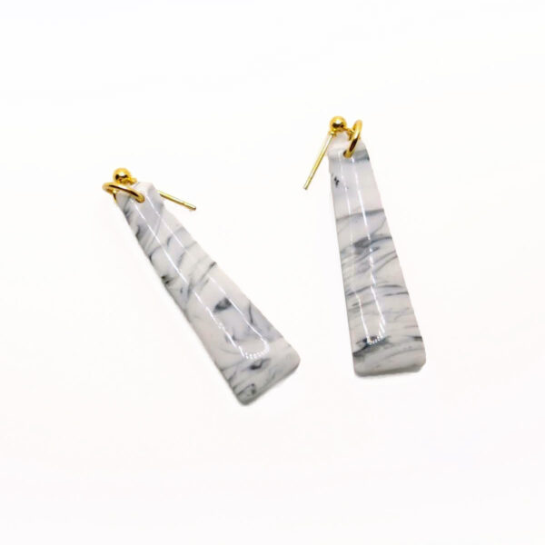 Pendientes Marmolados Colgantes - Ligereza y diseño exclusivo