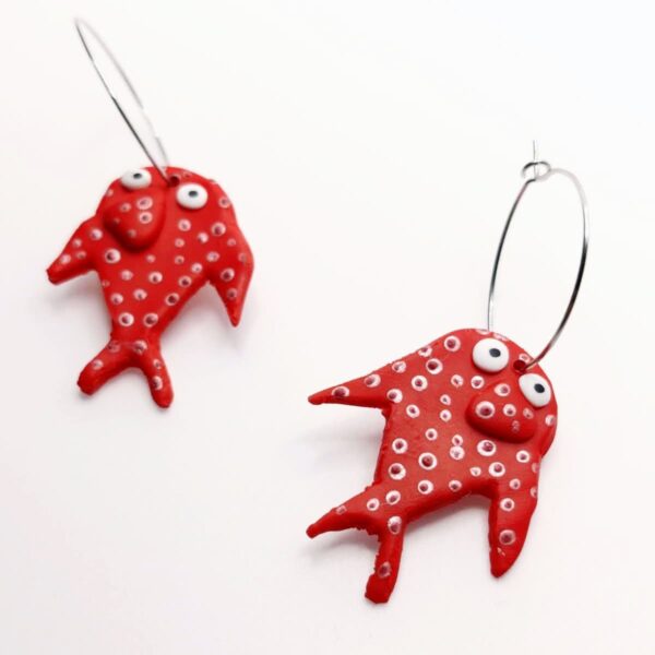 Pendientes Tiburones - Diseño atrevido y artesanal único