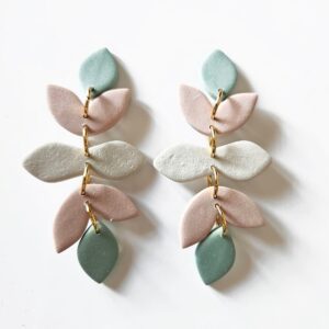 Pendientes Galatea – Joyería artesanal en tonos pastel